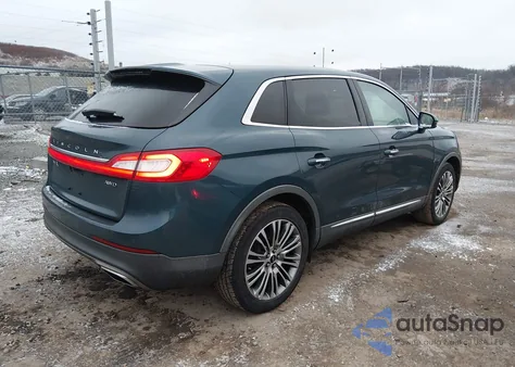 2016 Lincoln Mkx Reserve из США, поврежденный, VIN 2LMTJ8LR4GBL54261